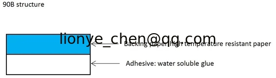 Paper Industry Single Side Adhensive Tape, Water Soluble Splicing Tape for Coating, Printing, Film