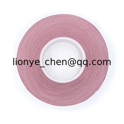 Paper Industry Single Side Adhensive Tape, Pink Water Soluble Splicing Tape for Coating, Printing, Film
